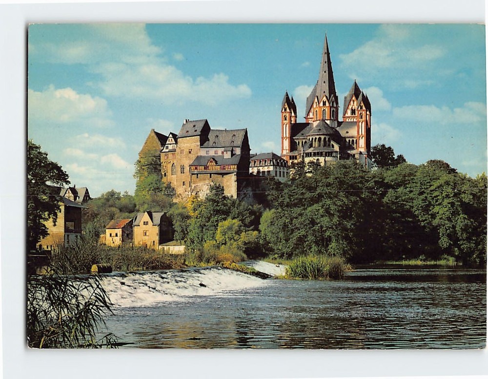 Postcard Blick auf den Dom Limburg Germany