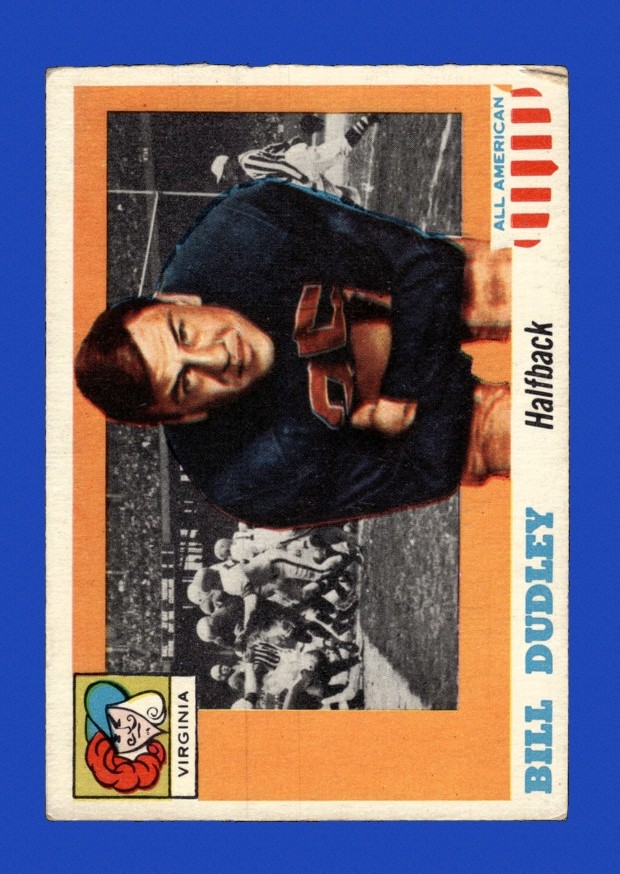 1955 Topps All-American Set-Break # 10 Bill Dudley VG-VGEX *GMCARDS*Consign with Greg Morris Cards