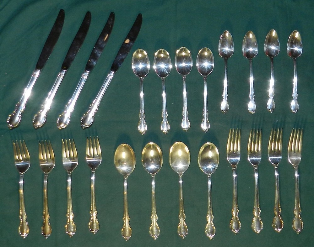 CHOICE lot 4 Rogers Reflection - Spoons Tea Soup Citrus Fork Dinner Salad Knife