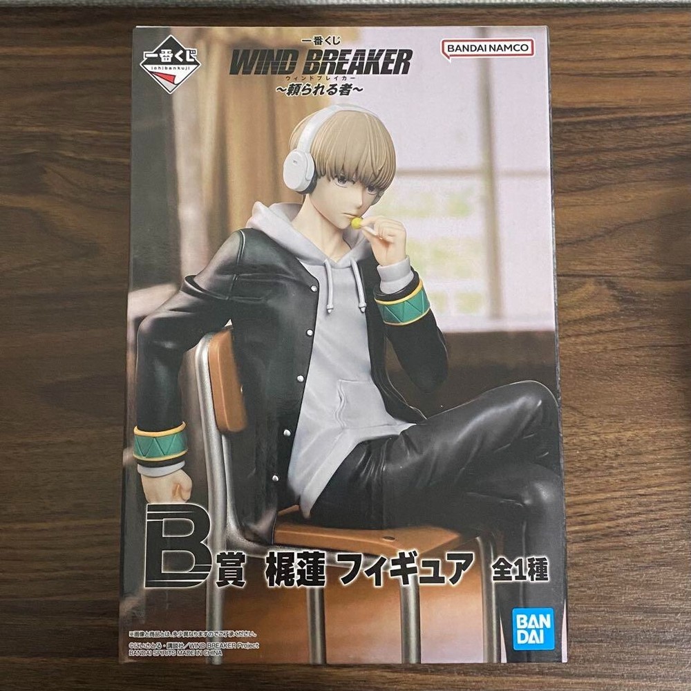 Ichiban Kuji WIND BREAKER The Reliable Person B Prize Ren Kaji Figure BANDAI