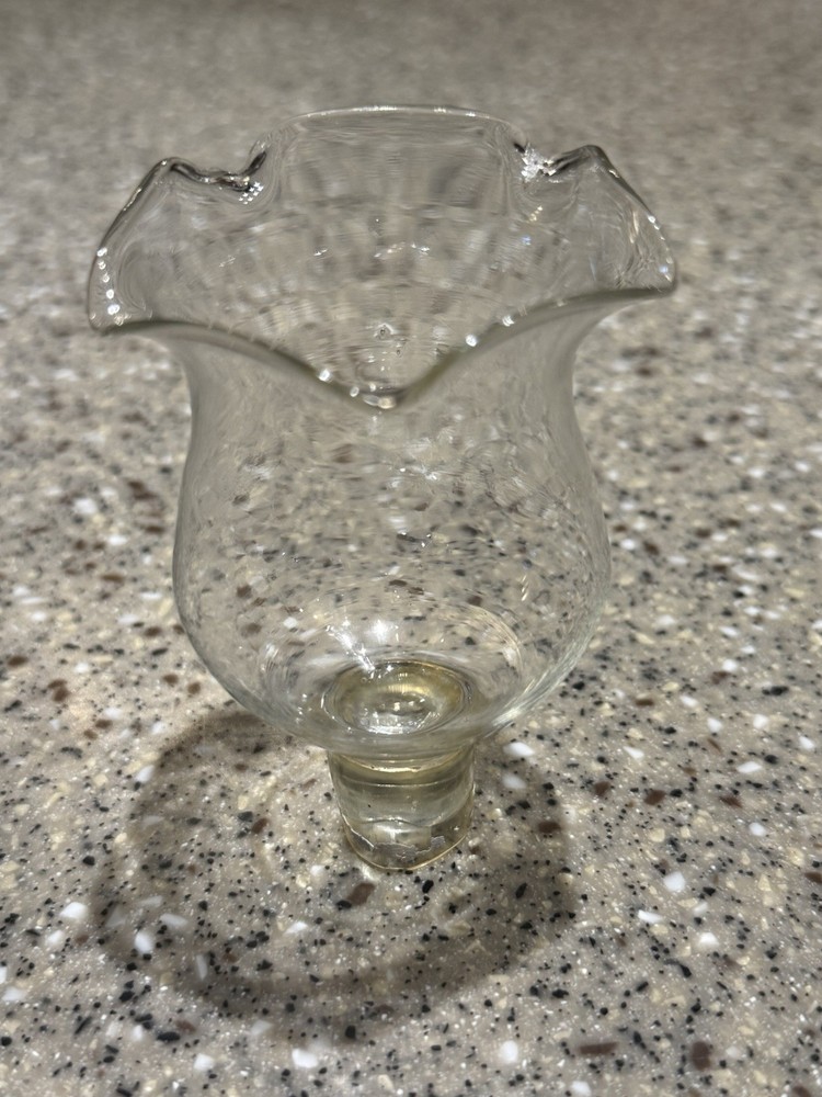 Votive Cup Tulip Candle Holder Homco Home Interior Vintage Pegged