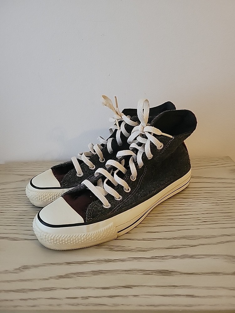 Vintage Converse Wool High tops Made In USA Size Mens 6