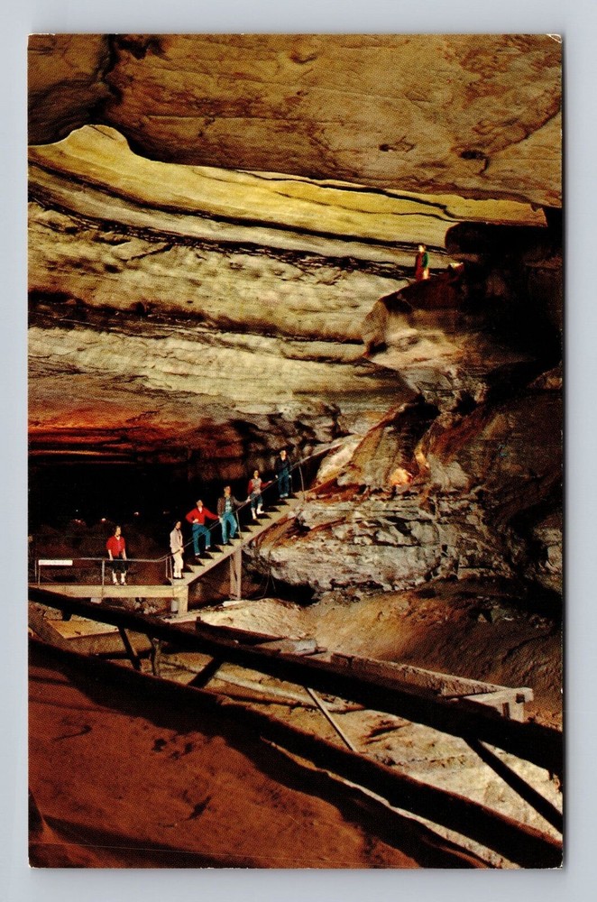 Kentucky KY Mammoth Cave National Park Saltpetre Vats And Booth Vintage Postcard