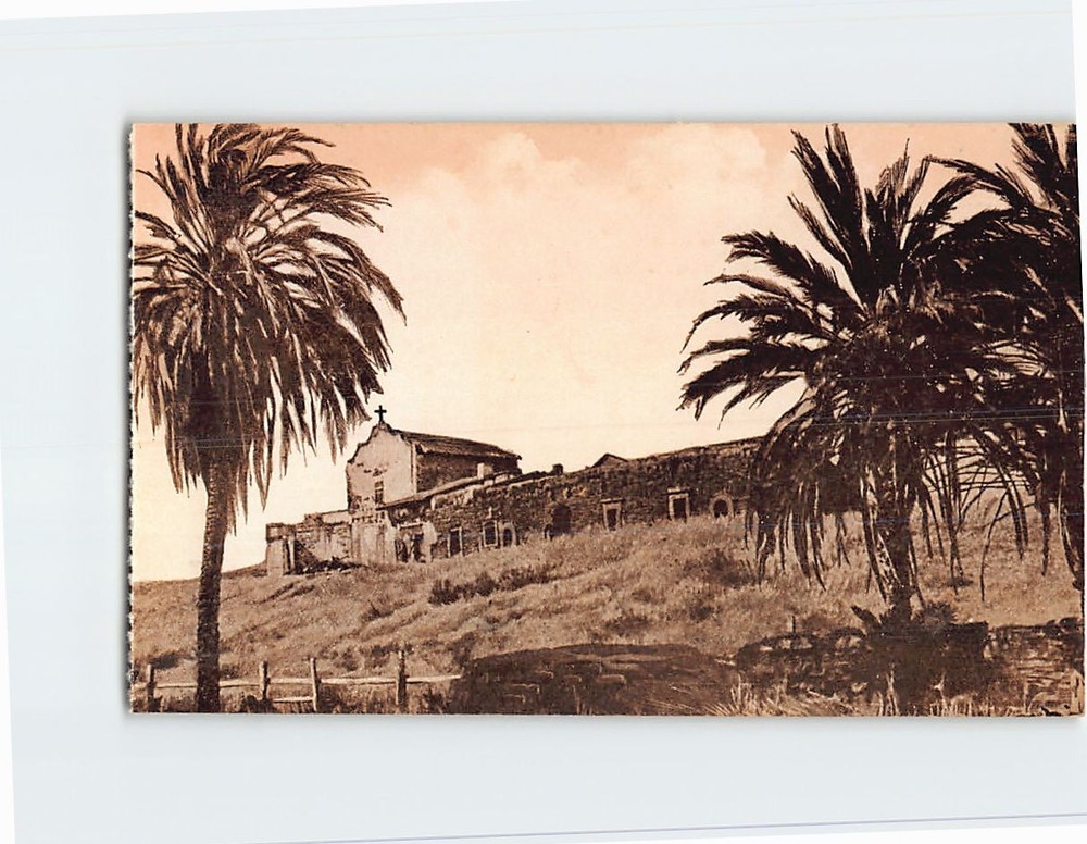 Postcard San Diego de Alcala Mission California USA