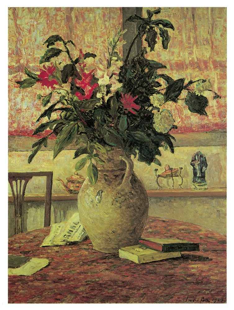 Poster print.Home Room Interior design.Flower bouquet vase.6476
