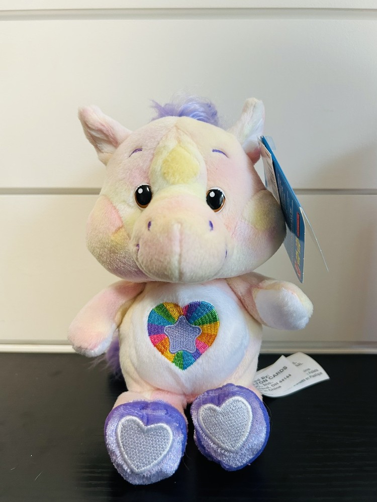 2004 Noble Heart Horse 8” RARE Care Bear Cousins bean plush 20th Anniversary NWT