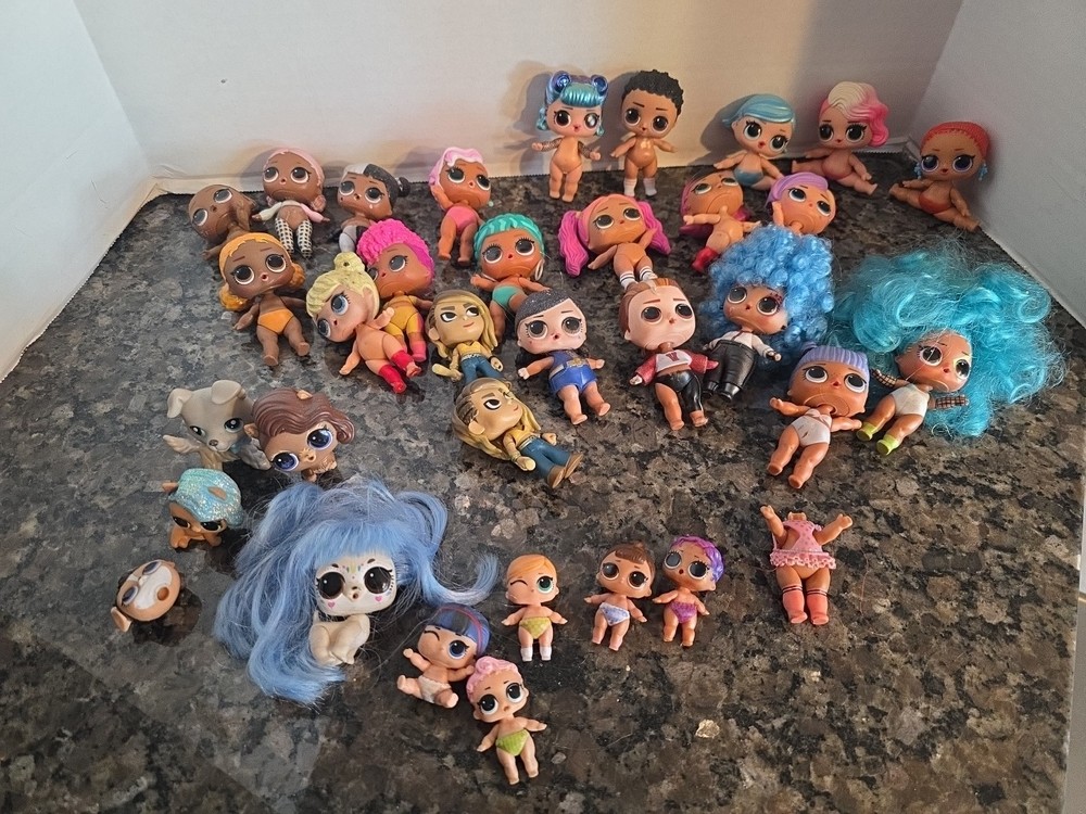 LOL Surprise Dolls & Pets & & Kids Figures HUGE LOT