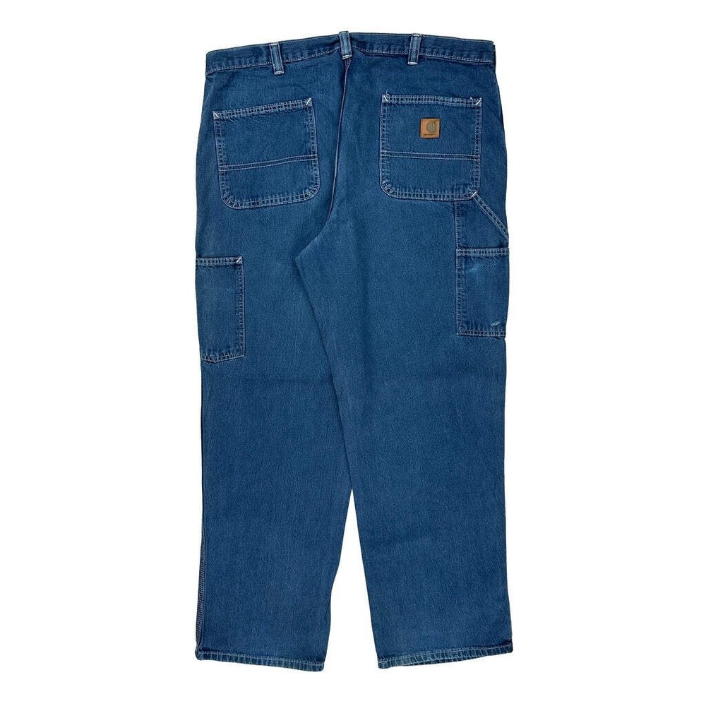 Carhartt Carpenter Pants - 38W 31L Blue Cotton
