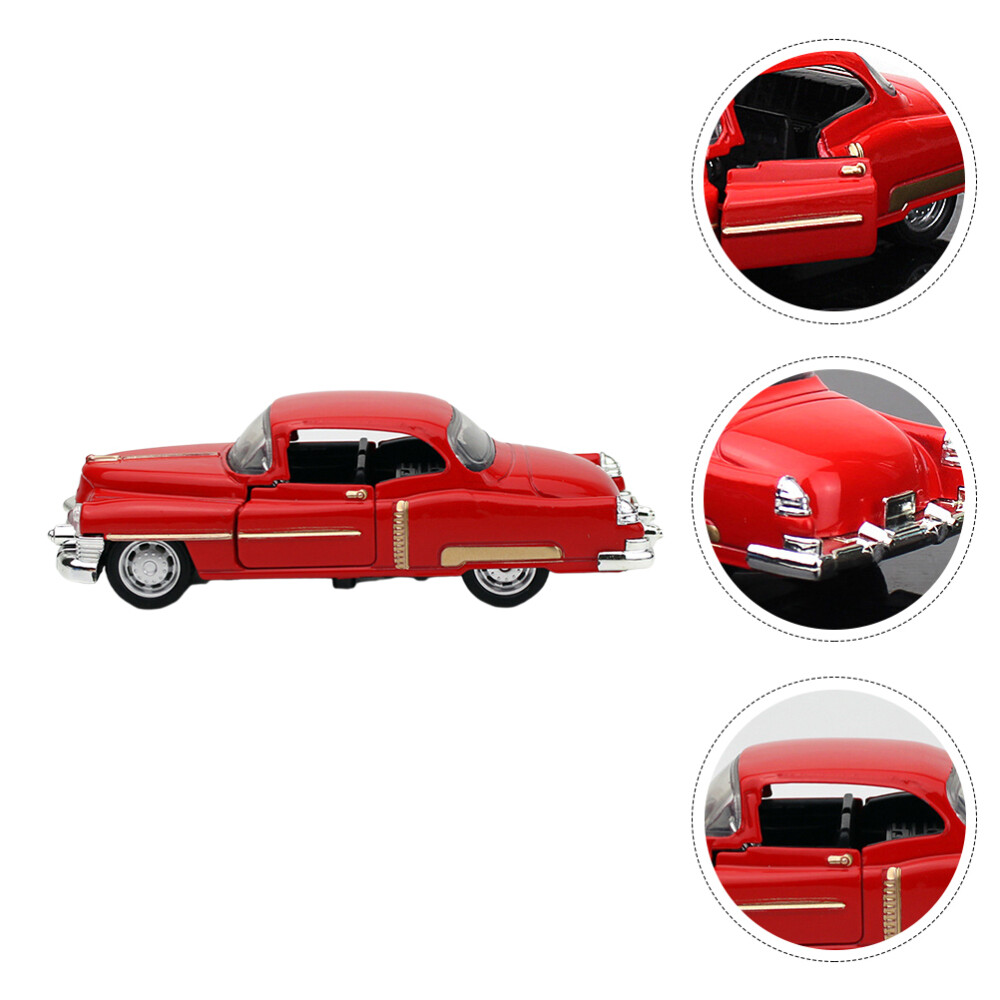 Die Cast Model Cars Classic Alloy Mini Toys Vintage Ornaments Baby