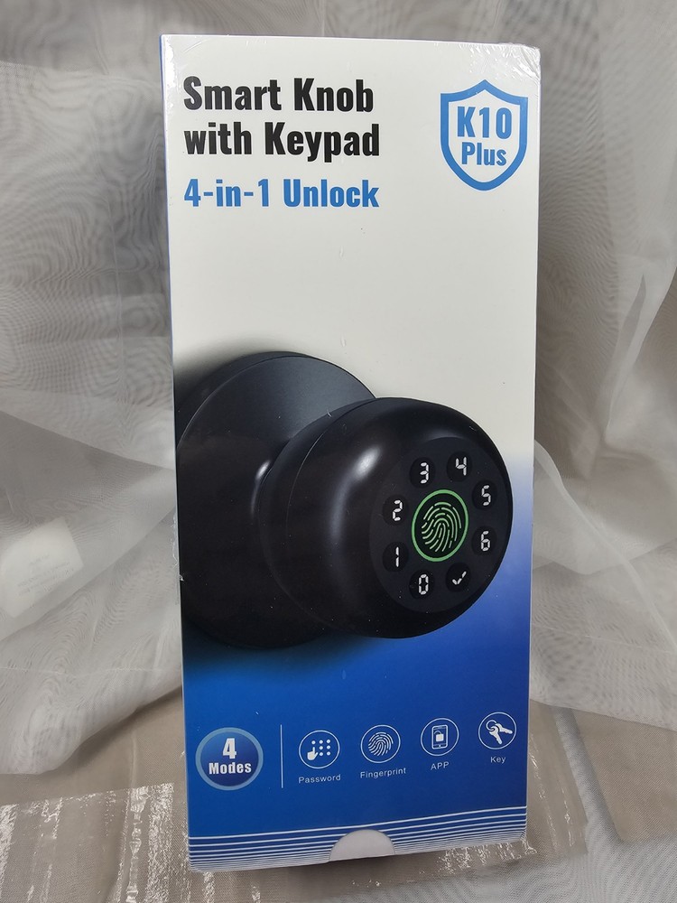 Smart Biometric Door Lock with Keypad & App Control - New Unopened