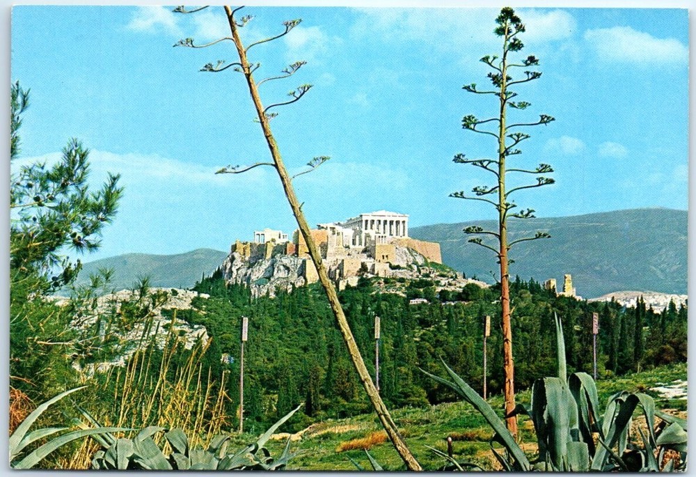 Postcard - General view of Acropolis - Athens, Greece