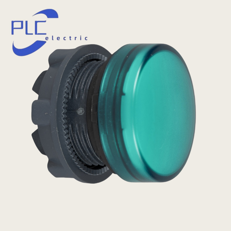 New Schneider Electric ZB5AV03 Beacon light cap - Ø22 - Round - Green cap
