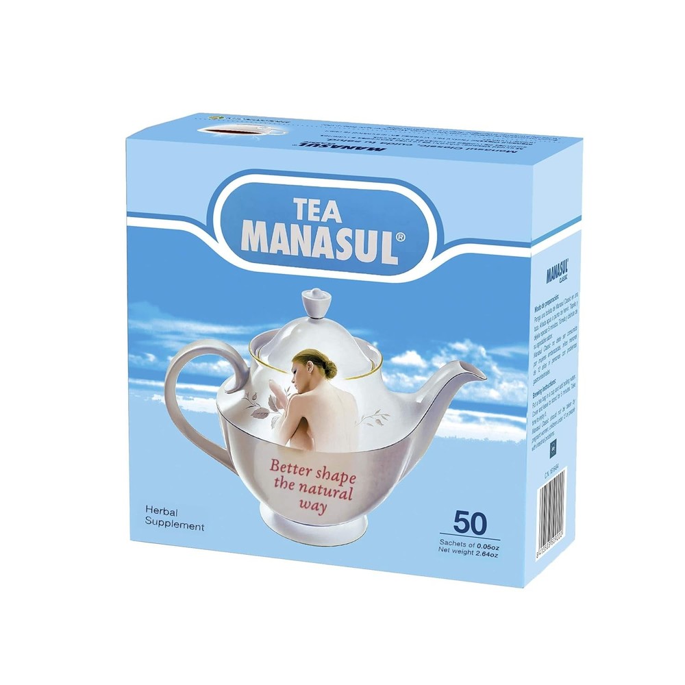 Manasul Herbal Tea 50 Tea Bags - 1 Pack
