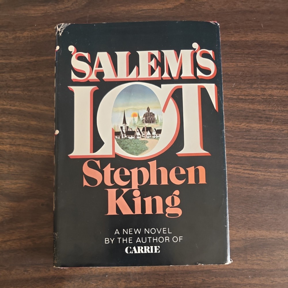 Salem's Lot Stephen King Hardcover Dust Jacket 1975 Doubleday