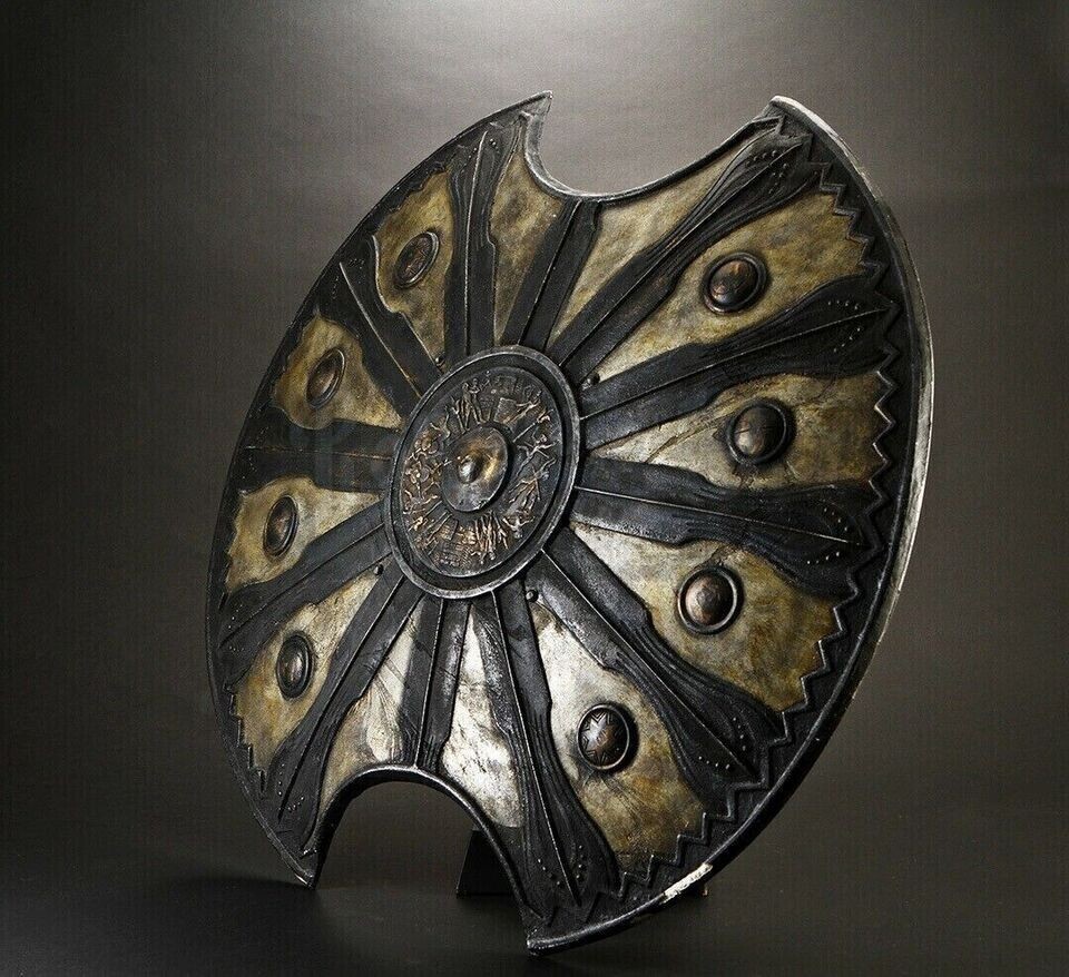 Halloween ACHILLES BRAD PITT SHIELD ULTIMATE 1:1 REPLICA TROY SHIELD-image