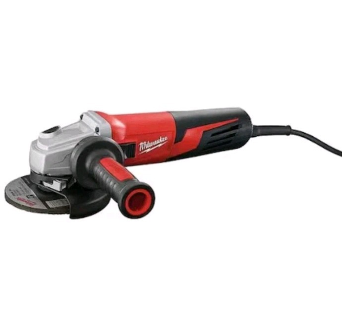 Milwaukee 6117-33D 4-1/2-Inch Corded Angle Grinder with Paddle Switch