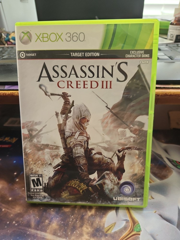 Assassin's Creed III Target Ed Xbox 360 - Complete CIB