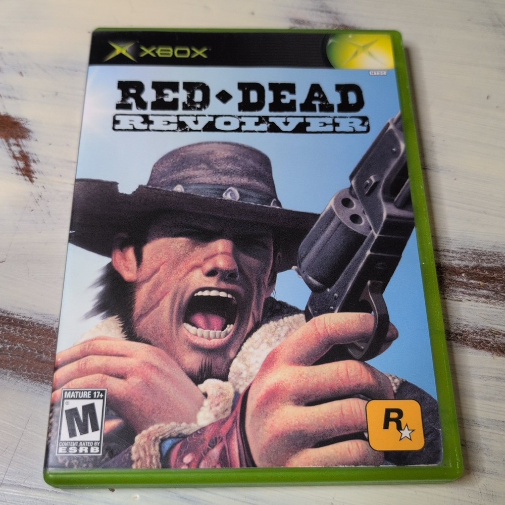 Red Dead Revolver (OG Microsoft Xbox, 2004) No Manual - Tested, Black Label