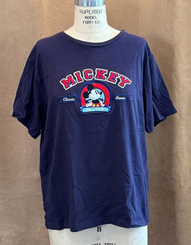 L Vintage Walt Disney World Mickey Classic Mouse T Shirt Size large unisex