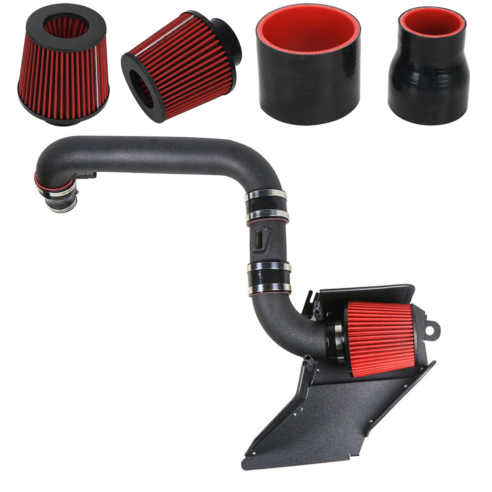 3.0'' Intake Pipe Aluminum Cold Air Intake System For VW Tiguan 2.0L TSI Turbo