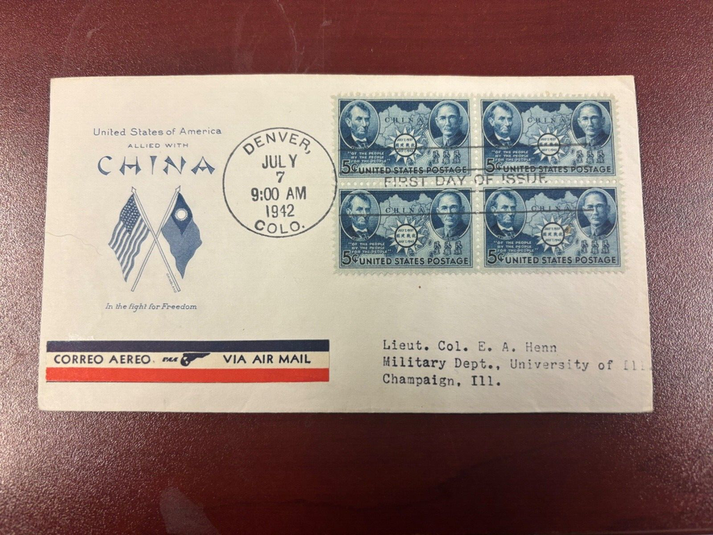 FDC    # 906--   Chinese Resistance  -- #2