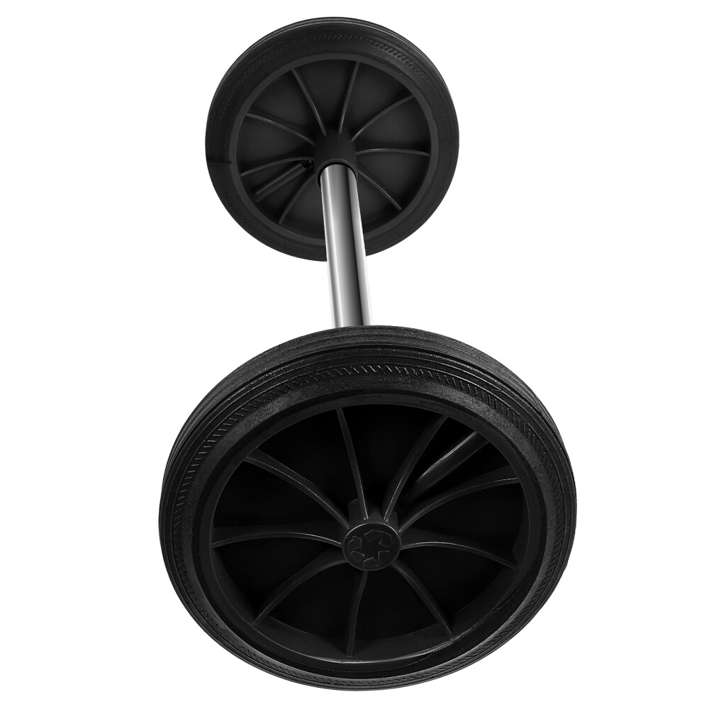 1 Set  Wheels Trash Can Pulley Garbage Can Wheels with Hollow Shaft