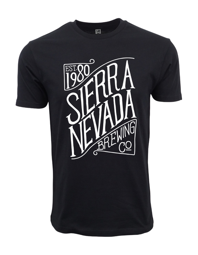 Sierra Nevada Brewing Co Established 1980 Graphic T shirt