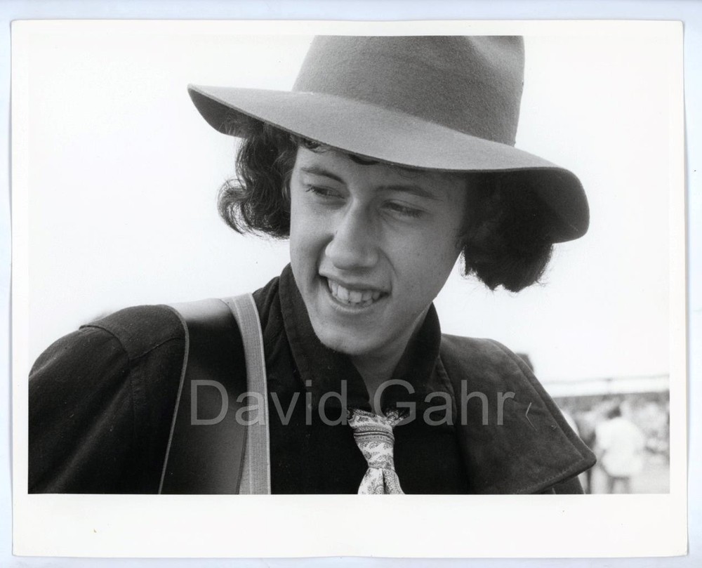 '67 Arlo Guthrie Newport Folk Fest Published Vintage Original Gahr Photo B694