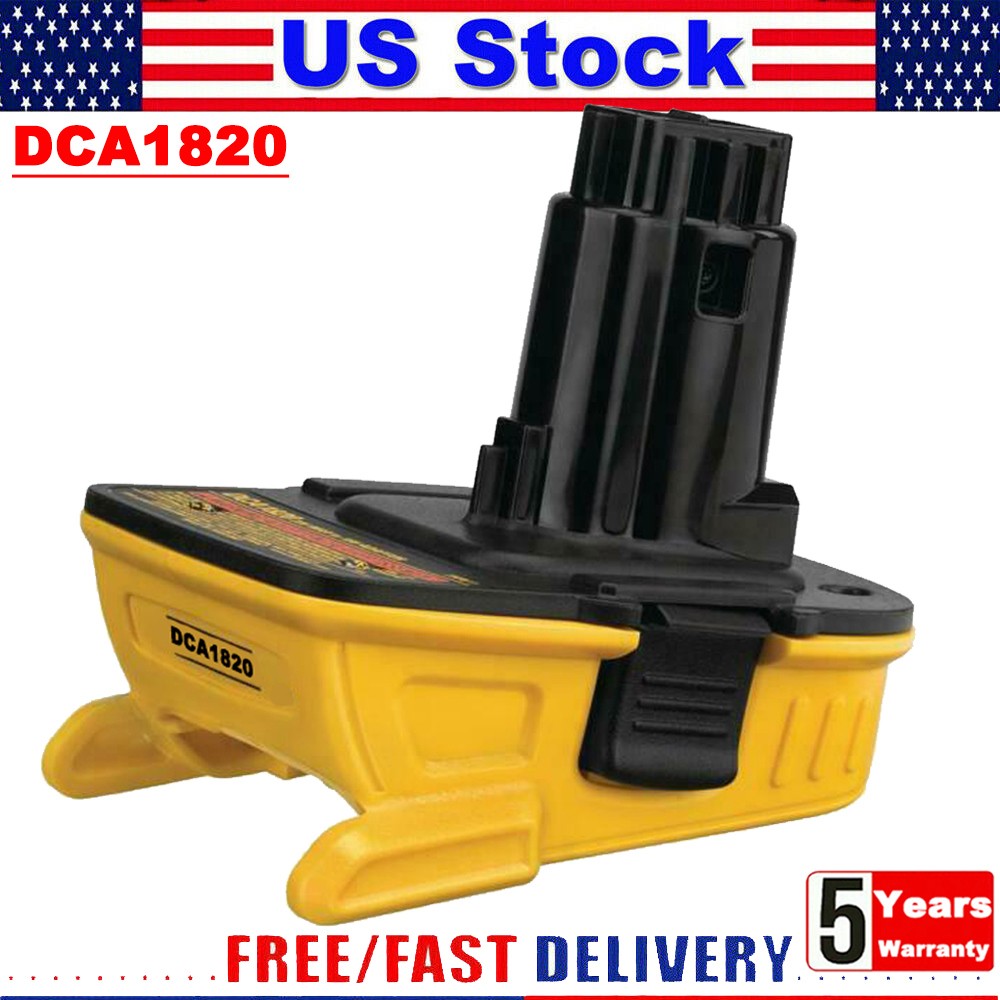 DCA1820 Battery Adapter Converter for 18V to 20V Max Lithium Ion Tools US