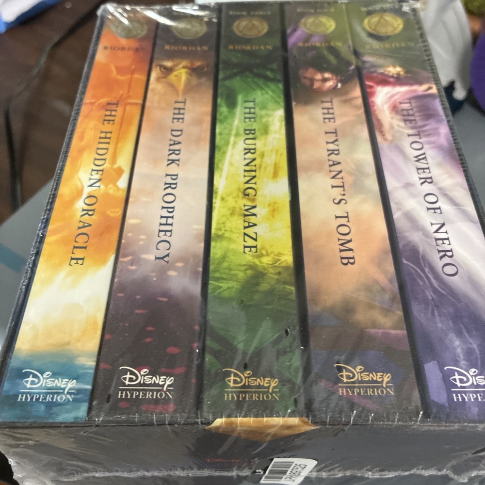 Trials of Apollo, the 5 Book Paperback Boxed Set by Rick Riordan (2022, Trade...