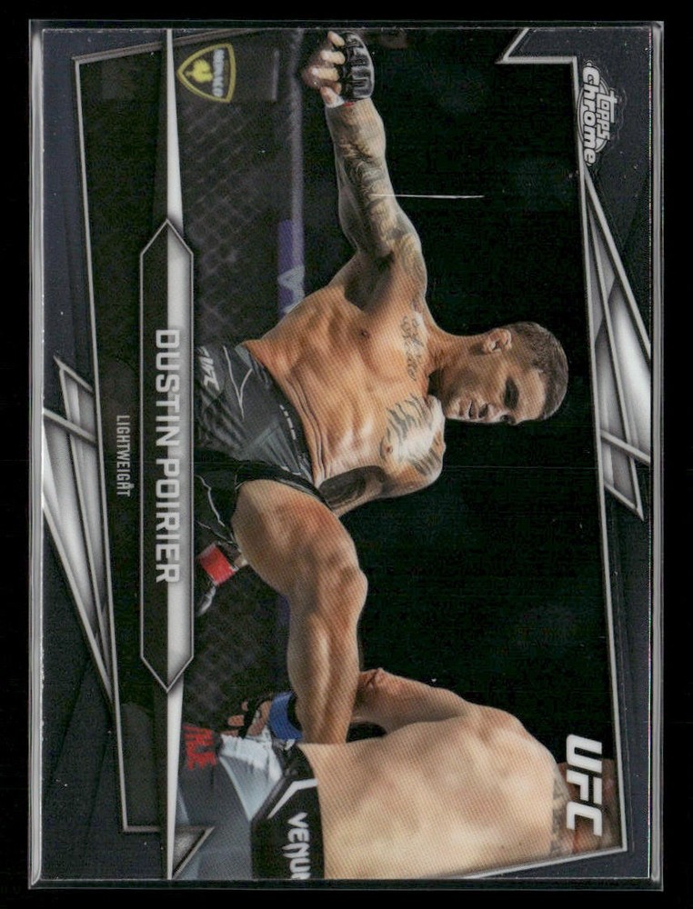 Dustin Poirier 2026 Topps Chrome UFC #78 MMA/UFC