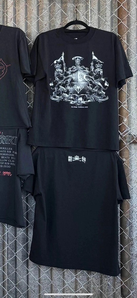 Niteharts Tour 2025 LF ISOSKRILL Two-Sided Merch Reprint T-Shirt