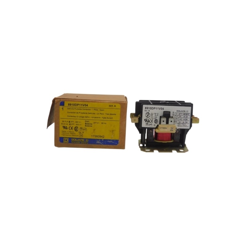 Square D 8910Dp11V04 Ser. B 277V 20A Nsmp