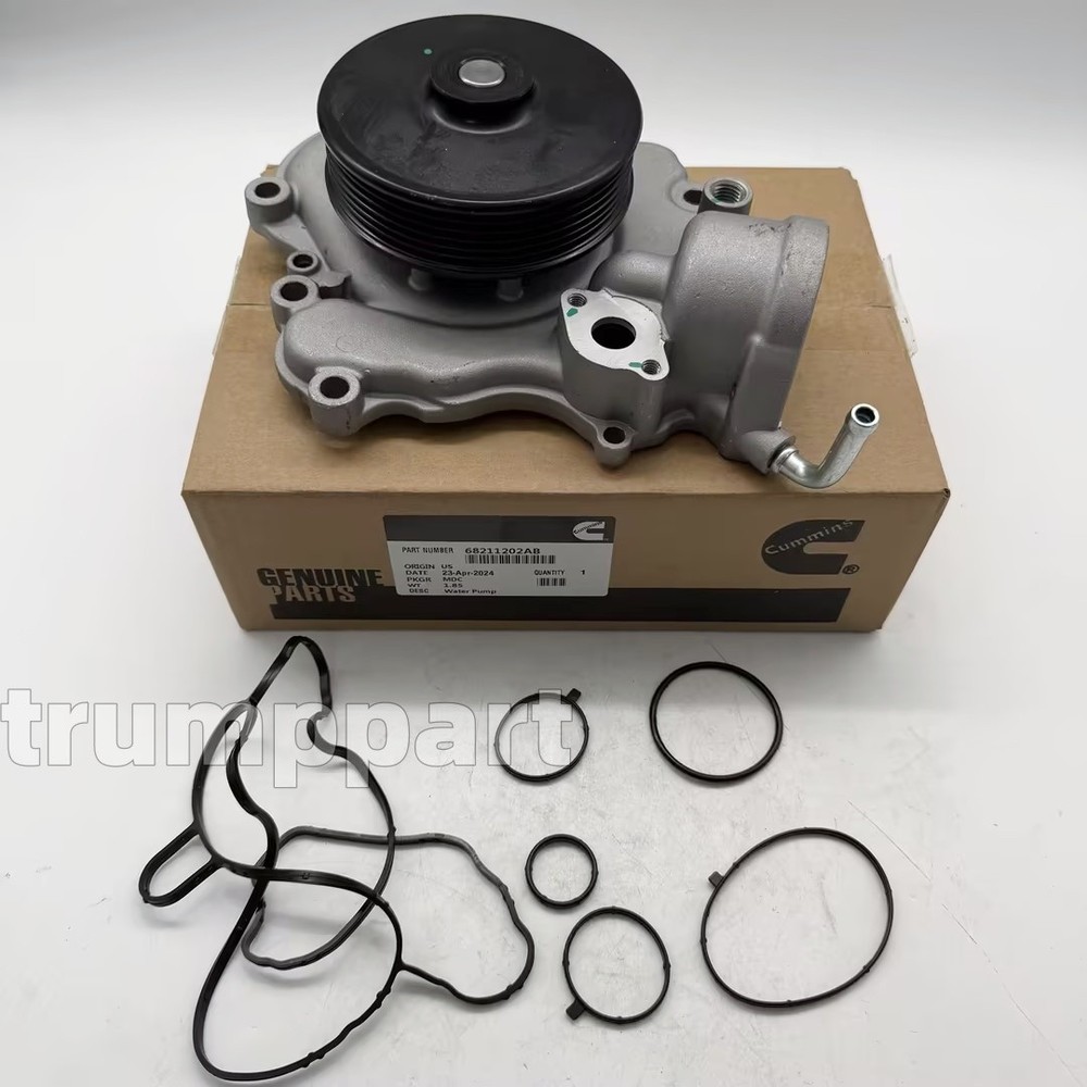 Water Pump 68211202AB For Jeep Grand Cherokee 2015 2016 2017 2018 Ram 1500 3.0L