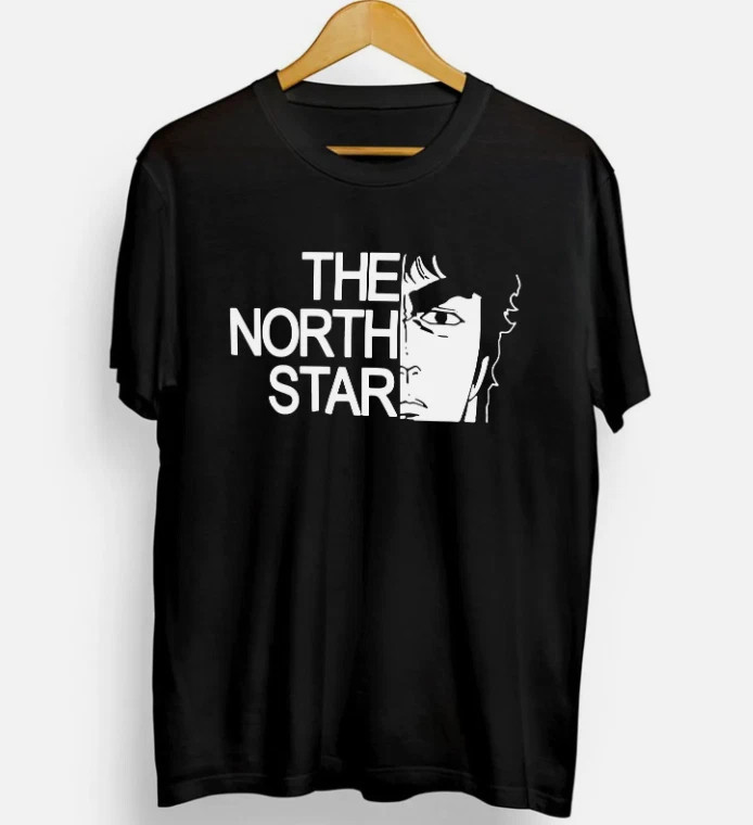 Anime Fist Of The North Star Black T Shirt Size S - 5XL