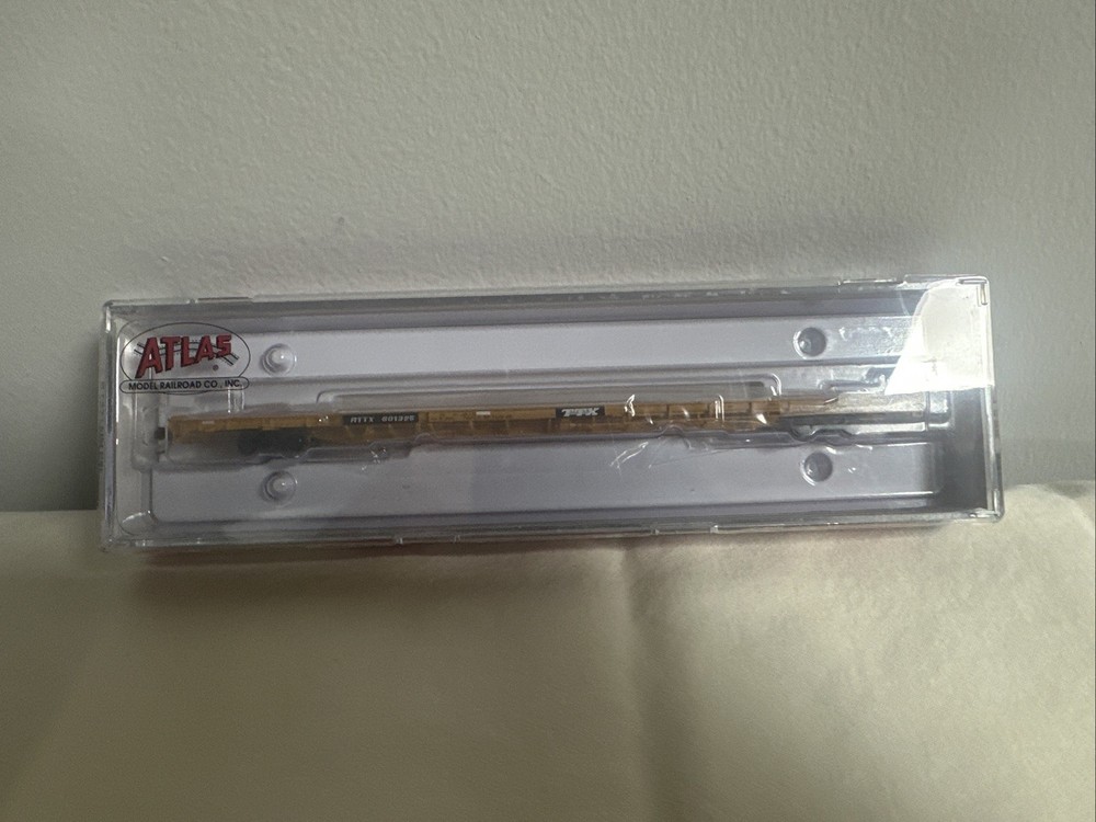 Atlas  N  50005540   89' All Purpose Flat Car    Trailer Train   Rttx  601325