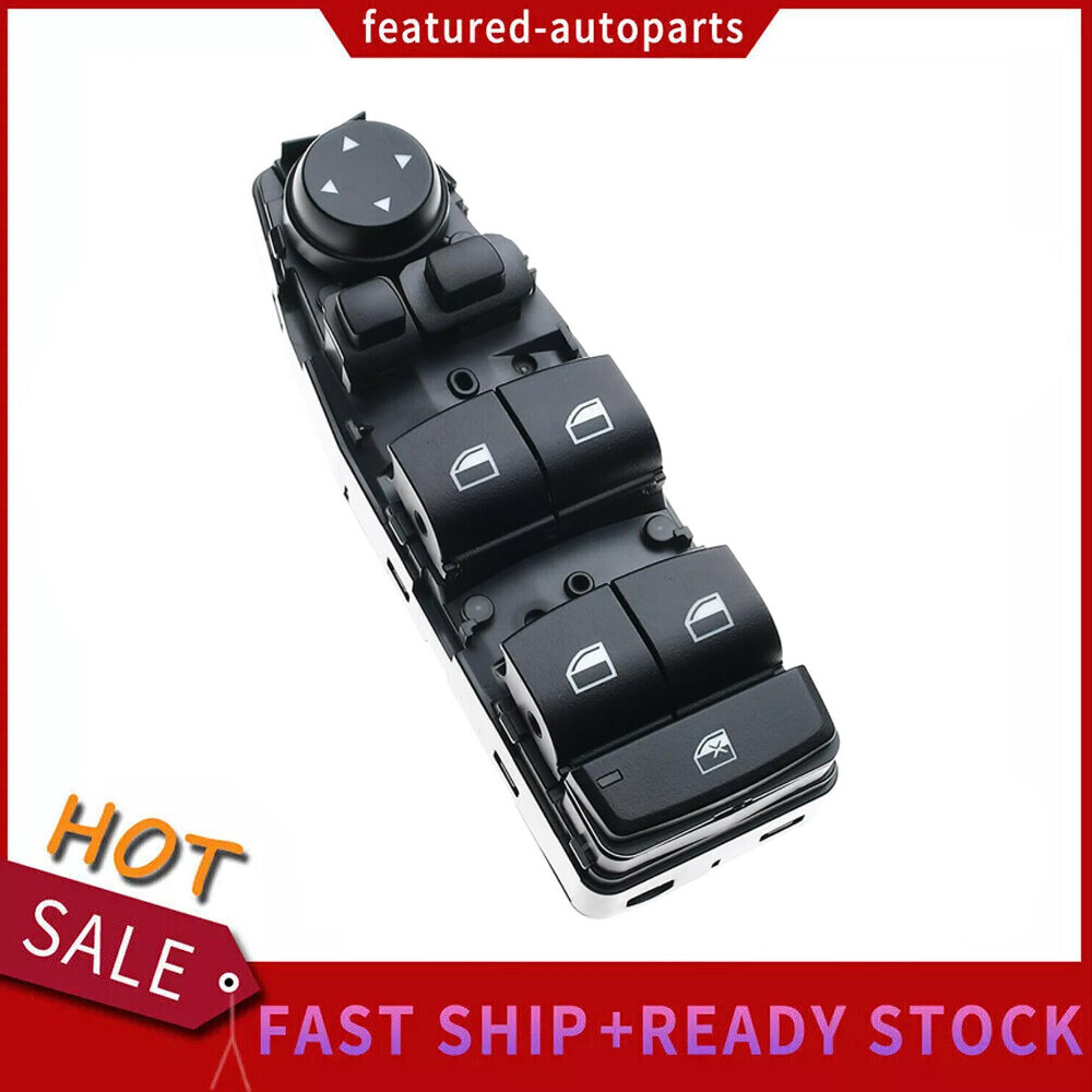 For BMW 528I 535I 550I 640I X3 M5 M6 Front Left Power Window Switch 61319179913