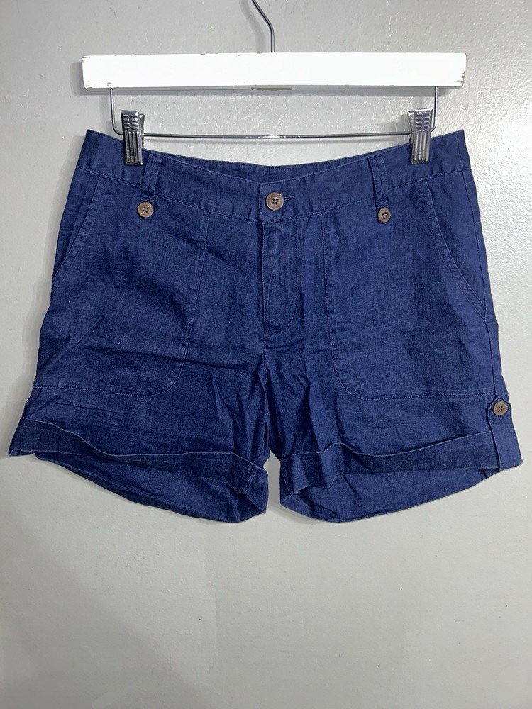 Patagonia Women's Island Hemp Shorts Blue Stone Size 4