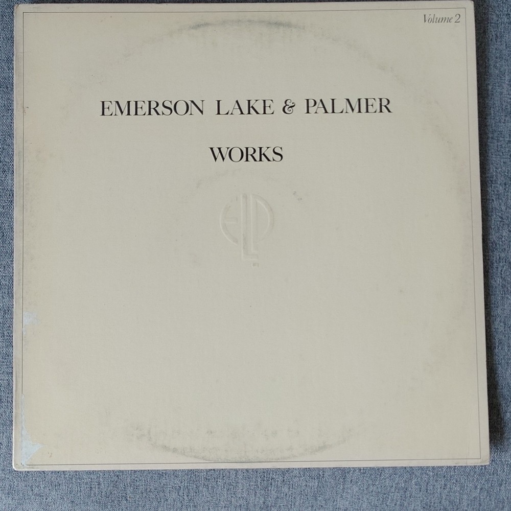 Emerson Lake & Palmer Works Volume 2 LP Vinyl 12