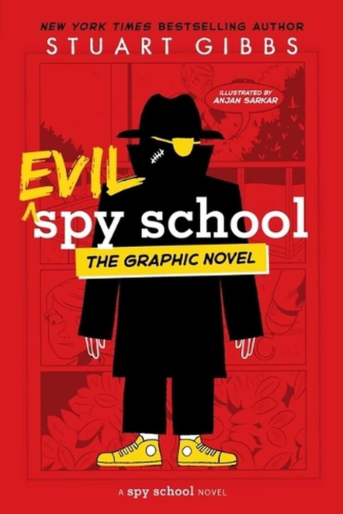 Evil Spy School the Graphic Novel by Stuart Gibbs Hardcover Book