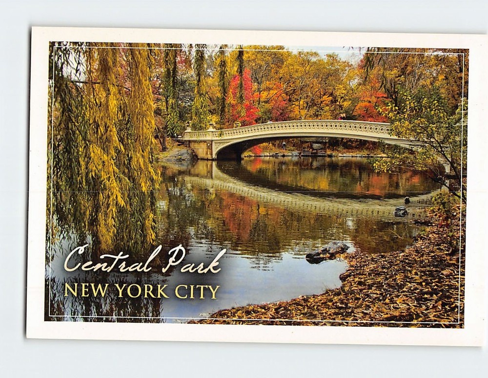 Postcard Central Park New York City New York USA