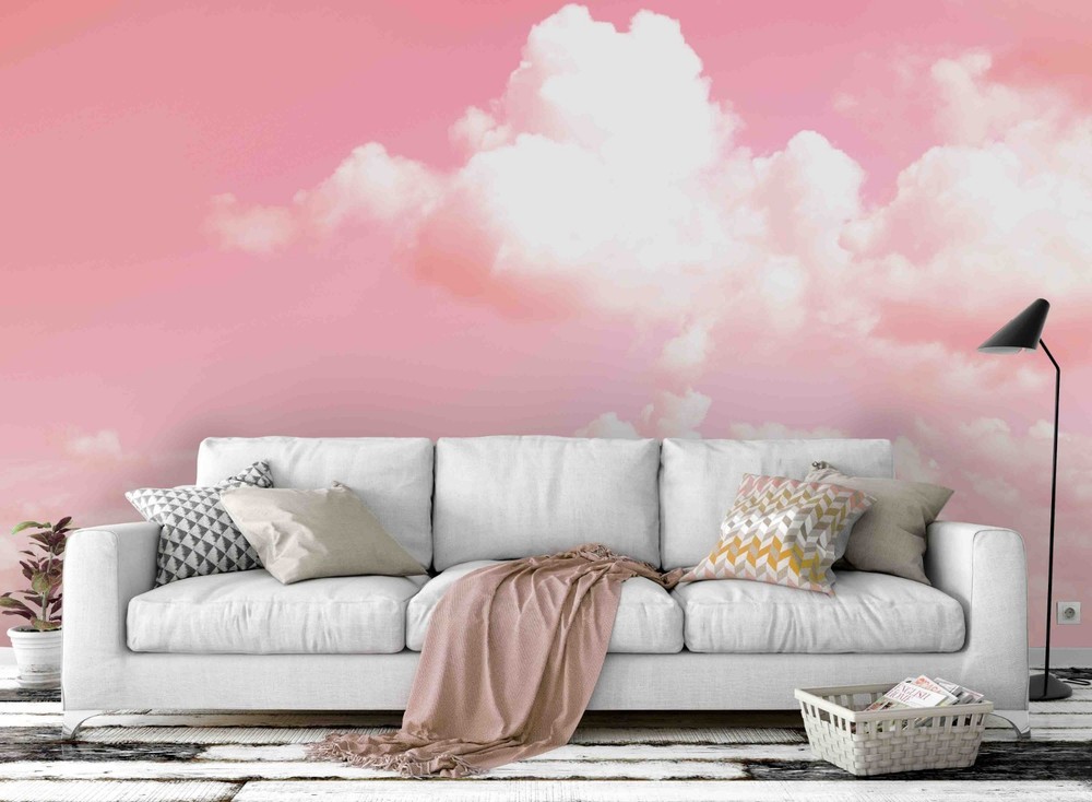 3D Sky White Clouds Landscape Wall Murals Wallpaper Murals Wall Sticker