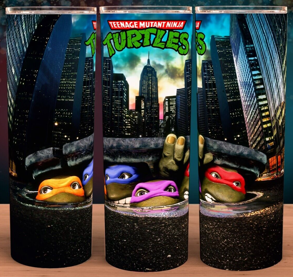 Стакан кружка чашка черепаха ниндзя 80-е TMNT 20 унций