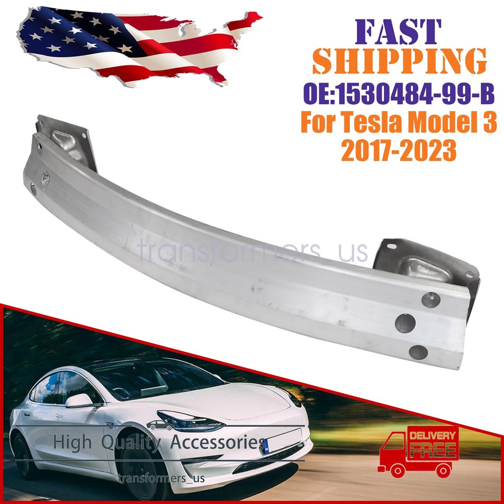 1530484-99-B Fits Tesla Model 3 2017-2023 Rear Bumper Reinforcement Impact Beam