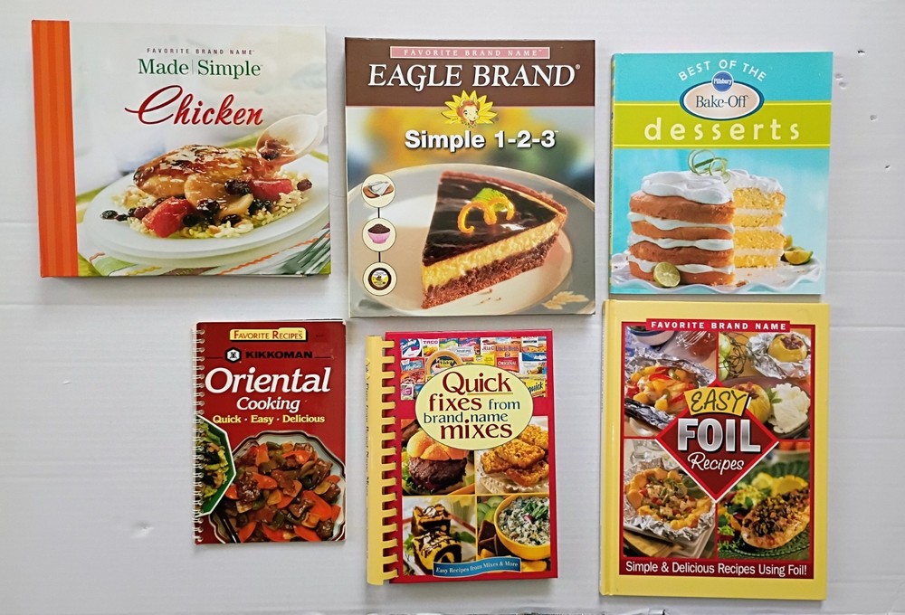 Favorite Brand Name Recipes Cookbook Lot Of 4