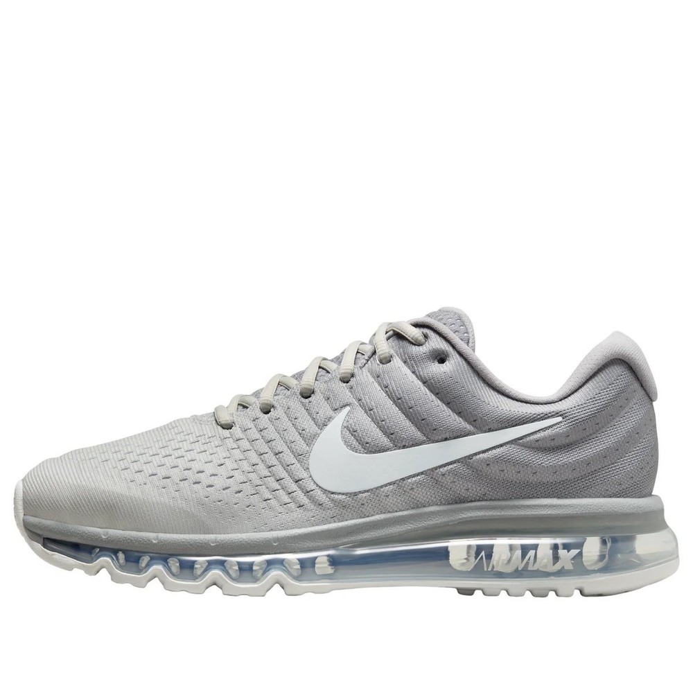 Nike Air Max 2017 Mens Running Shoes Sneakers Size 15 Grey Gray White 849559 005