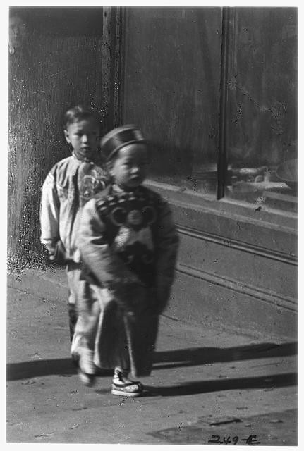 Photo:San Francisco Chinatown Washington Street Chinese Children 1900s