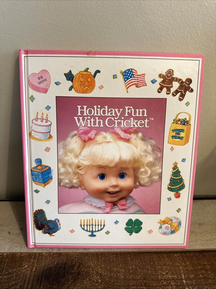 Vintage 1986 Holiday Fun With Cricket Activity Book By Playmates Children’s