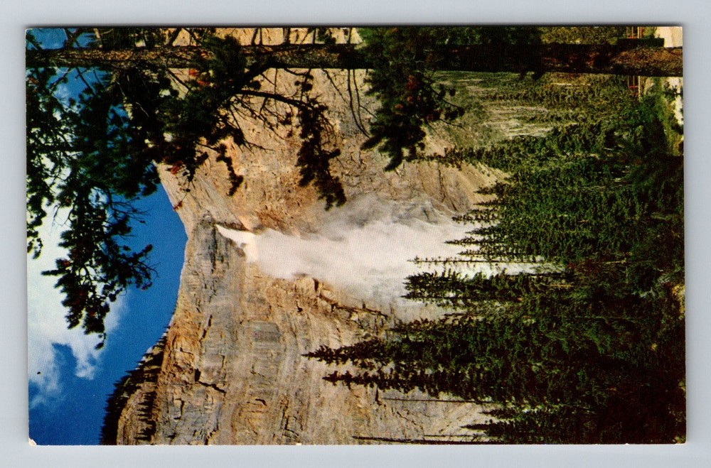 Canada- B.C. Takakkaw Falls Yoho National Park Valley Postal PC Vintage Postcard