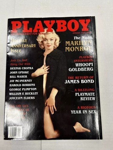 Playboy Magazine January 1997 Marilyn Monroe Very Good Condition